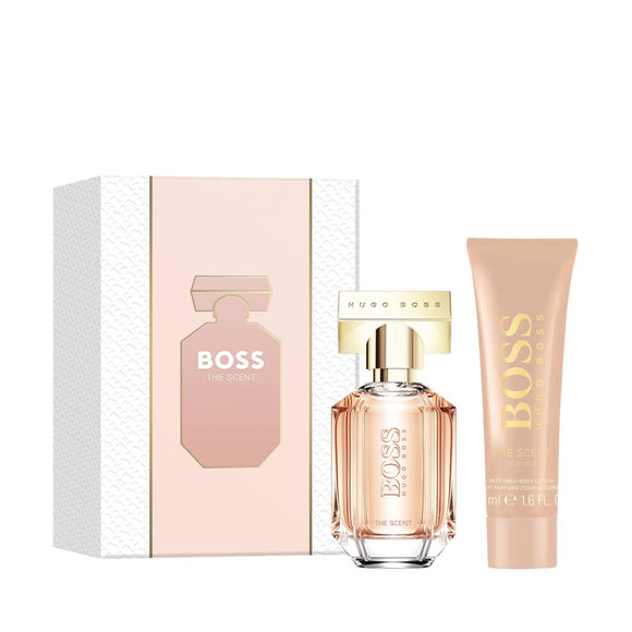 Hugo Boss The Scent For Her Gift Set 30ml Edp + 50ml Body Lotion