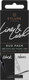 Eylure Line & Lash Eyelash Adhesive Pens Duo Kit Black & Clear 2 X 0.7ml