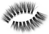 Eylure X Skinnydip Strip Eyelashes Crescent Enchanted 3d Faux Mink With Adhesive - Reusable