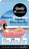 Wilkinson Intuitive Bikini Wax Box 4 Piece Set Cooling Water 30ml +  20 Bikini Wax Strips + 4 Post Wax Wipes + Ingrown Hair Balm 15ml