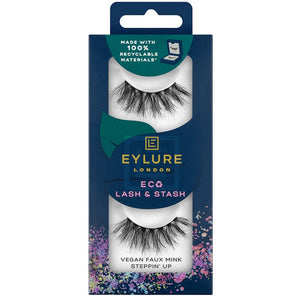 Eylure Eco Lash & Stash Steppin Up Vegan Faux Mink Eyelashes