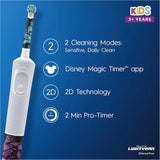 Oral B Disney Lightyear Electric Toothbrush For Kids + 4 Handle Stickers Age 3+