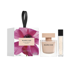 Narciso Rodriguez Poudree Gift Set 90ml Edp + 10ml Edp Travel Spray