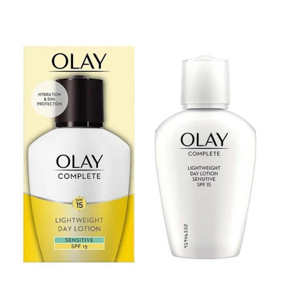 Olay Complete Light Weight Day Lotion 100ml Calms Dry Skin Sensitive Lotion Spf 15