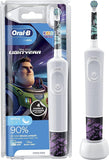 Oral B Disney Lightyear Electric Toothbrush For Kids + 4 Handle Stickers Age 3+