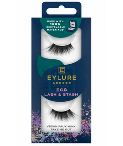 Eylure Eco Lash & Stash Take Me Out Vegan Faux Mink Reusable Eyelashes