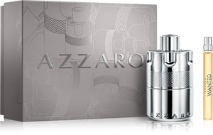 Azzaro Wanted Mens Gift Set 100ml Edp + 10ml Edp Travel Spray