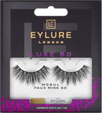 Eylure Luxe 6d Mogul Faux Mink Eyelashes With Adhesive