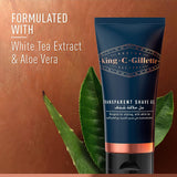 King C Gillette Transparent Shaving Gel Professional 150ml