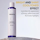 Philip B Icelandic Blonde Shampoo Tone Correcting & Brightening Plum & Grapeseed 220ml