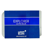 Mont Blanc Explorer Ultra Blue Mini Grroming Kit Gift Set 7.5ml Edp + 30ml Perfumed Face Cream + 30ml Perfumed Cleansing Gel