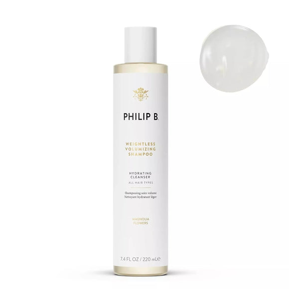 Philip B Weightless Volumizing Shampoo Hydrating Cleanser Magnolia Flowers 220ml