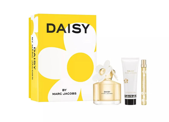 Marc Jacobs Daisy Gift Set 100ml Edt + 75ml Body Lotion +10ml Edt Spray
