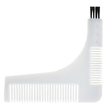 3 In 1 Beard Shaper Comb - White