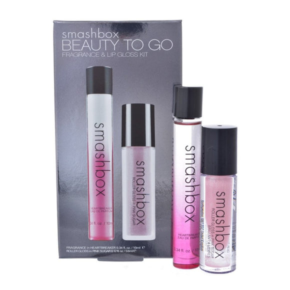 Smashbox Fragrance & Lip Gloss Kit Heartbreaker 10ml Rollerball & Pink Sugar Roller Gloss